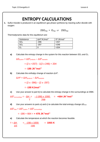 gibbs-free-energy-calculations-teaching-resources
