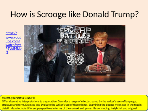 A CHRISTMAS CAROL THEME REVISION CARDS poverty, isolation, ghosts
