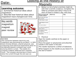 Magnets and Electromagnets Worksheets | Teaching Resources