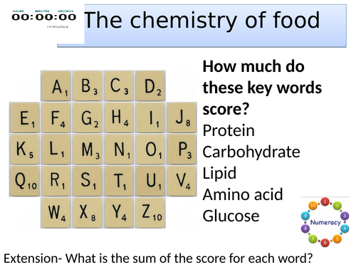 Topic 2 Food tests AQA trilogy