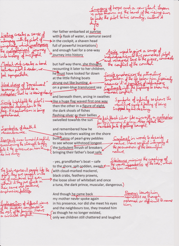 Kamikaze - GCSE Poetry revision notes (Power and Conflict anthology ...