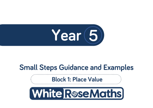 White Rose Maths Yearly Overviews And Guidance Documents Teaching Resources