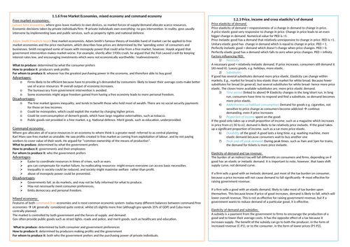 Edexcel A (2015) - Economics A level - Theme 1 | Teaching Resources