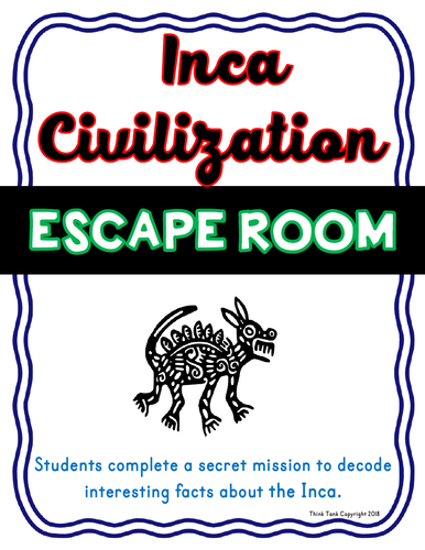 Inca ESCAPE ROOM! - Amped Up Learning