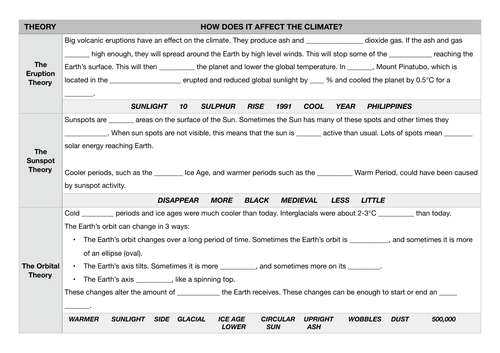 factors-that-influence-climate-worksheet