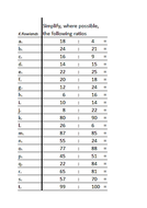 ks3 simplifying ratios 2 worksheets and ratios of amounts