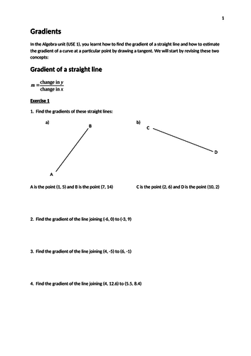 AQA Use of Maths (Pilot) Differentiation Booklet