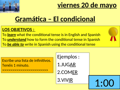 GRAMMAR - the conditional tense