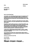 rules of writing essays a complaint letter to authority