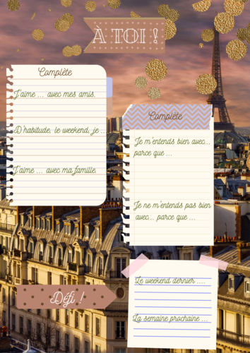family and relationships - reading activity and challenge sheet ...