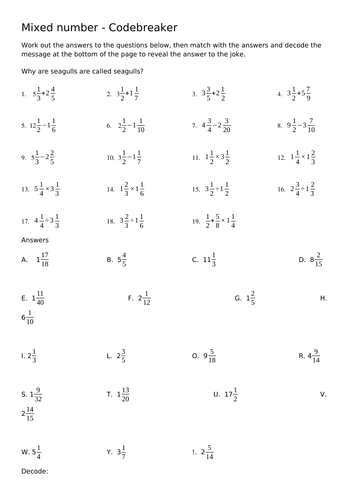 mixed-number-code-breaker-teaching-resources