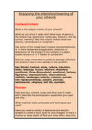 Component 1 Personal Investigation A level Photography Help Sheets AQA ...