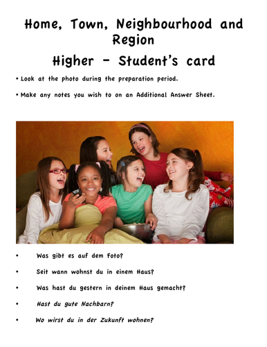 17-aqa-german-gcse-speaking-photo-cards-answers-higher-teaching
