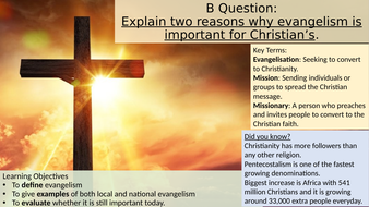 important why evangelism explain reasons christians christianity christian docx kb