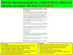 English language Paper 2 Question 5 how to write an effective opening | Teaching Resources