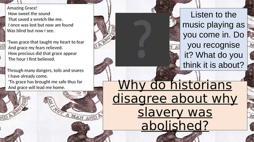 Abolition of Slave Trade (Lesson & Assessment) | Teaching Resources