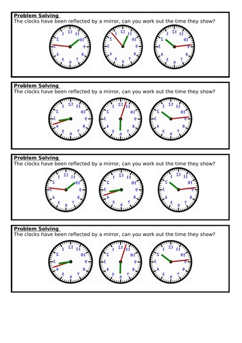 Telling the Time (2), Summer Block 2, Year 3