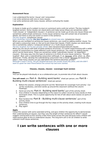 Beowulf multi-clause sentences