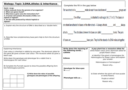 edexcel gcse (9 1) science homework answers biology