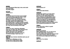 Romeo and juliet essay 300 words image