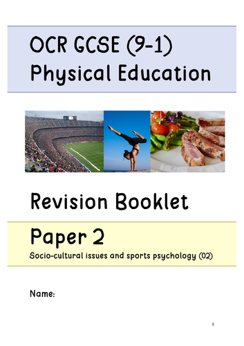 ocr-gcse-pe-9-1-2016-paper-2-revision-booklet-guide-with-questions