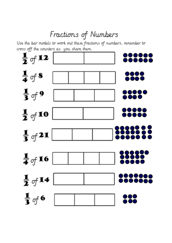 year-3-fractions-of-amounts-using-the-bar-model-teaching-resources