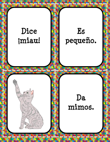 Los animales de granja - Juego de cartas (Spoons)