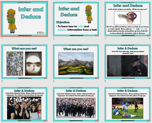 Infer and Deduce | Teaching Resources