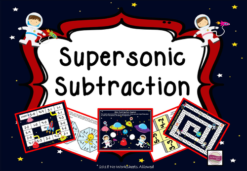 Reception/Year 1 Maths Subtraction Games And Activities | Teaching Resources