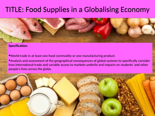 Food TNCs and palm oil case study