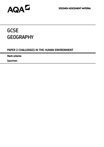 The challenge of resource management AQA 1-9 course (Scheme of learning) -fracking (issue of energy)