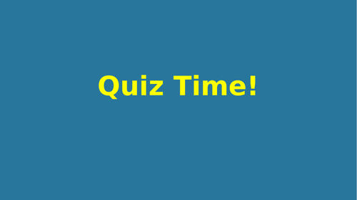 Timeless Quiz with answers. Perfect for ALL ages. | Teaching Resources