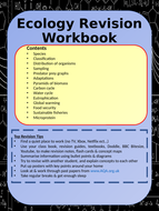 Aqa 1-9 Gcse Biology (science) Ecology Revision Workbook 