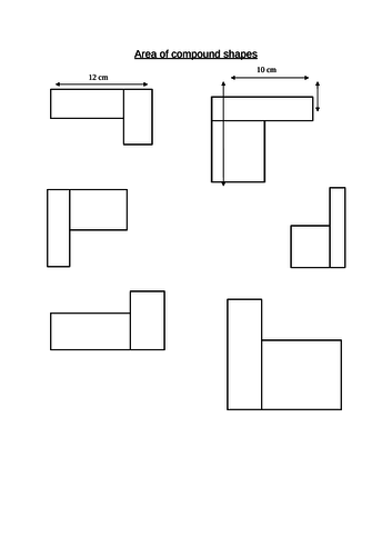 Area of compound shapes