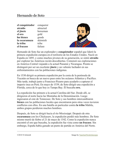 Hernando de Soto Biografía - Biography of De Soto and His Expedition to the U.S.