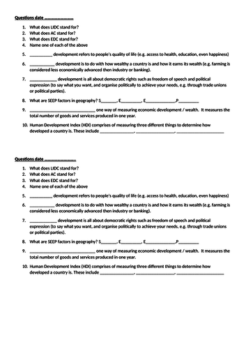 Zambia case study gcse picture