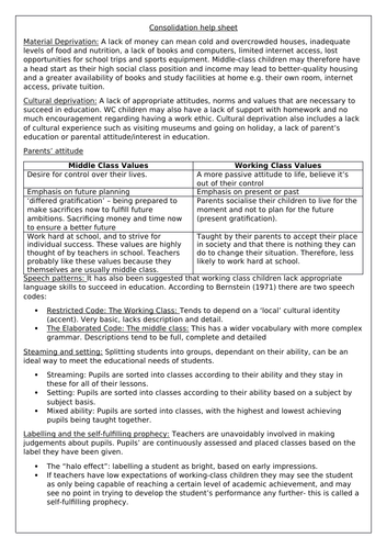 AQA Education (15/17) Consolidation lesson on educational achievement