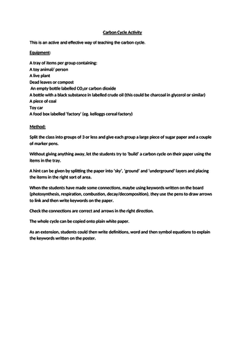 AQA Biology Trilogy - B17 Organising an Ecosystem | Teaching Resources