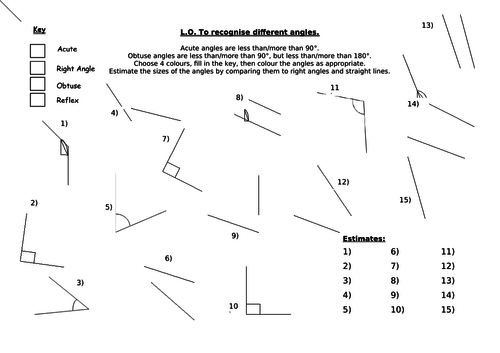 Reflex Angles :: Teacher Resources and Classroom Games :: Teach This