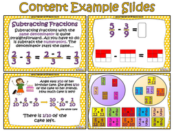 fractions subtracting