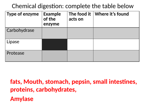 Animal nutrition IGCSE resources | Teaching Resources