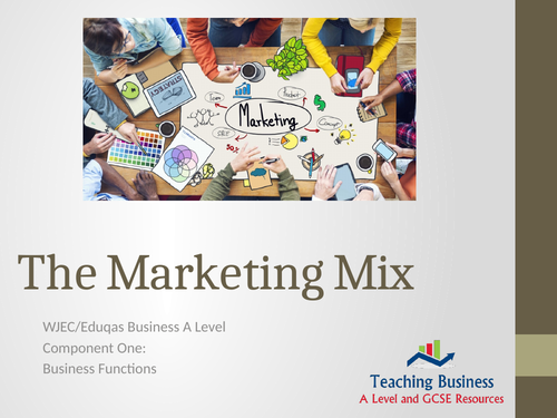 marketing-and-the-marketing-mix-teaching-resources