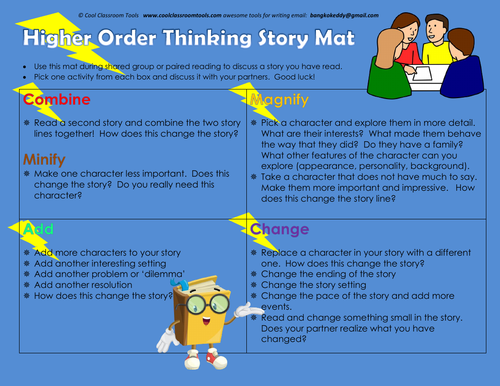 Higher Order Thinking Story Mat