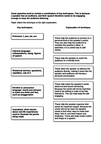 Grade 9 creative writing example picture