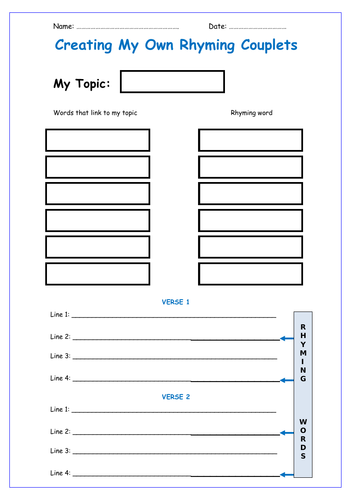Rhyming Couplets