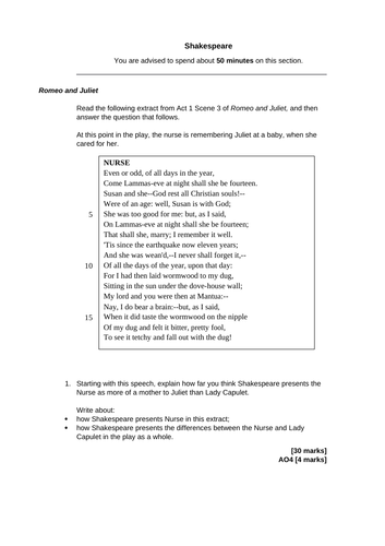 Romeo and juliet argumentative essay image