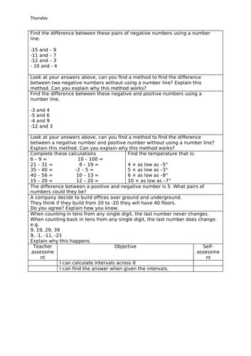 Year 6 Mastery Maths planning Place Value Week 2