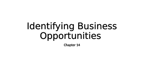 Leaving Certificate Business Notes | Teaching Resources