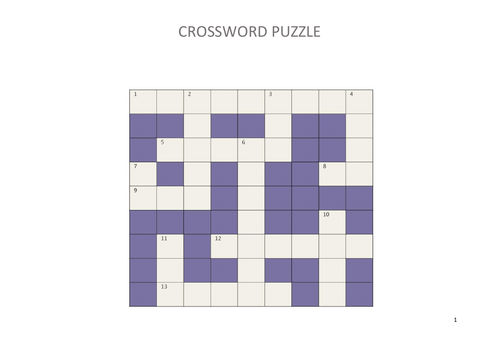 LGBTQ Crossword Puzzle, Story and Lesson | Teaching Resources