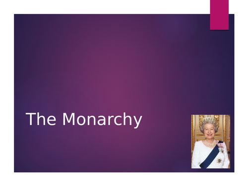 The Royal Family / Monarchy - 1 hour lesson plan & full up to date ...